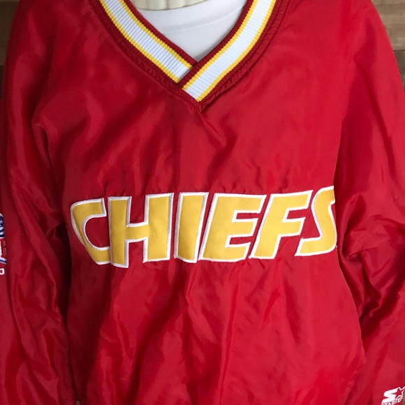 Kansas City Chiefs pro line pullover jacket large - Picture 2 of 7
